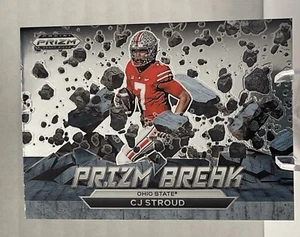 π₯ CJ STROUD 2023 Prizm Draft Picks - Prizm Break ROOKIE - TEXANS! π₯ - Picture 1 of 4