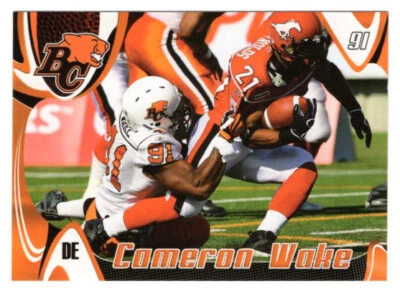 Cameron Wake 2007 Extreme CFL card #96 BC Lions  Penn State  Miami Dolphins - Image 1 of 2
