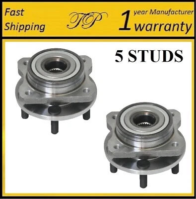 Conjunto de cojinete de cubo de rueda delantera para Dodge Caravan/Grand Caravan 1996-2000 par Foto 1 de 3