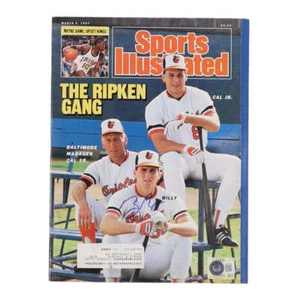 Billy Ripken Signed 1987 Sports Illustrated Magazine (Beckett) - Picture 1 of 2