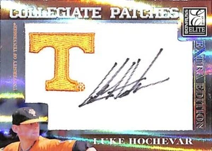 2007 Donruss Elite Extra Edition Collegiate Patches #34 Luke Hochevar AUTO /100 - Picture 1 of 2