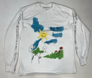 The 1975 Graphic T-shirt Women Medium White Long Sleeve Music - Picture 1 of 10