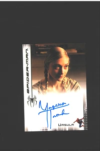 MARVEL Spider-Man 2 Autograph Mageina Tovah 2007 Upper Deck Auto HUNG MAGICIANS - Picture 1 of 2