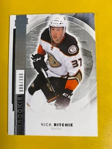 33393 2015-16 Upper Deck Premier Rookies #R1 Nick Ritchie #06/399 - Picture 1 of 2