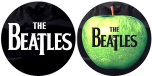 "T" de The Beatles On Apple & Drop Logotipo - Juego de 2 - Tocadiscos Tacadiscos (TOTALMENTE NUEVOS) - Imagen 1 de 8