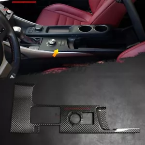 Para Lexus IS300 IS350 F SPORT 2014 15-19 Consola de carbono Panel de cambio Borde - Imagen 1 de 8