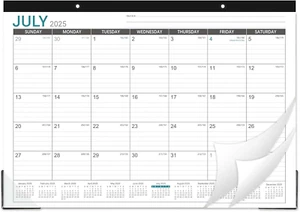 Calendario de escritorio 2025-2026 - Calendario de escritorio 2025-2026, calendario de escritorio 17"X12", julio - Imagen 1 de 12