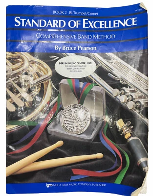 Standard of Excellence 2 Trumpet Bb / Cornet Pearson Sheet Music Fast Shipping! - Image 1 of 4
