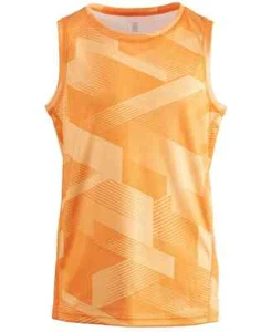 ID Ideology Graphic Crush Tank Top Big Boys M Energized Orange Crew Neck - Picture 1 of 14