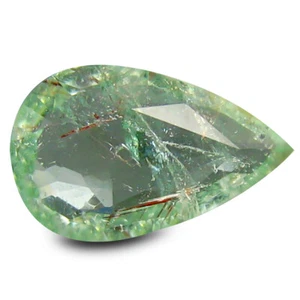 0,83 quilates asombroso corte de pera (9 x 6 mm) rodamiento de cobre turmalina paraiba - Imagen 1 de 1