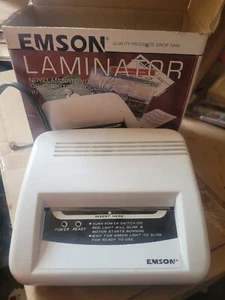 Emson Electric Laminator Model 2291 for 4" x 5" pouches 4" Wide Opening - Picture 1 of 5