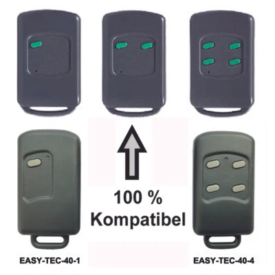 EASY-TEC Ersatz Handsender 40,685 Mhz. AM f MT40A2-1 MT40A2-2 MT40A2-4 Praktiker Variolux