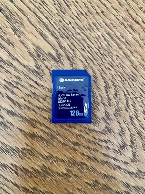 Navionics SD/914G North BC-BARANOF Island June 2005 128mb - Image 1 of 2