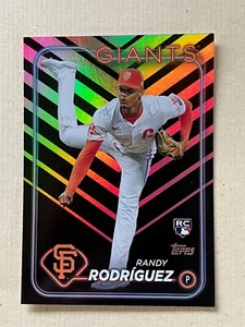 2024 Topps Update Holiday Parallel Randy Rodriguez RC San Francisco Giants - Picture 1 of 1