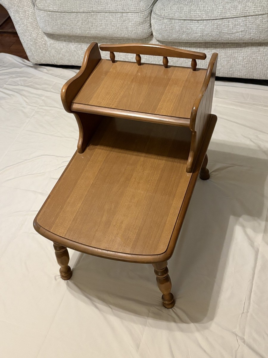 Vintage Step Table In Antique Tables (1950-Now) for sale | eBay