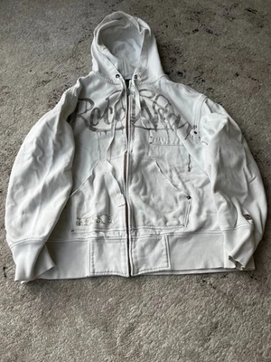 SUDADERA CON CAPUCHA DE COLECCIÓN BOXI FIT Y2K ED ESTILO RESISTENTE STREETWEAR ROCAWEAR 00` Foto 1 de 4