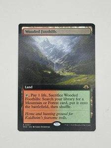 Wooded Foothills (Extended Art) Modern Horizons 3 Regular NM MTG - Bild 1 von 2
