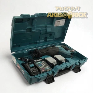 Makita 40Vmax seghetto alternativo senza fili JR002GRDX blu strumento ad alte prestazioni - Foto 1 di 11
