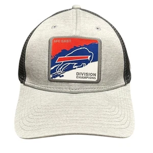 Cappello Berretto Buffalo Bills AFC East New Era 9FORTY Snapback Taglia Unica Grigio - Foto 1 di 8