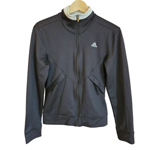 Adidas Damen Sweatshirt Full Zip Schwarz Small - Bild 1 von 9