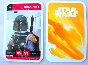 CARTE STAR WAR  LECLERC 2018  - N°13 BOBA FETT - Picture 1 of 1