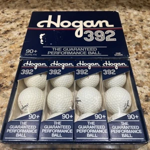 RARE NIB DISCONTINUED HOGAN 392 90+ SURLYN DOZEN 12 GOLF BALLS AMF VINTAGE - Picture 1 of 11