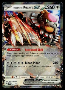 Bloodmoon Ursaluna ex 177 SV: Scarlet & Violet Promo Cards Promo - Picture 1 of 2