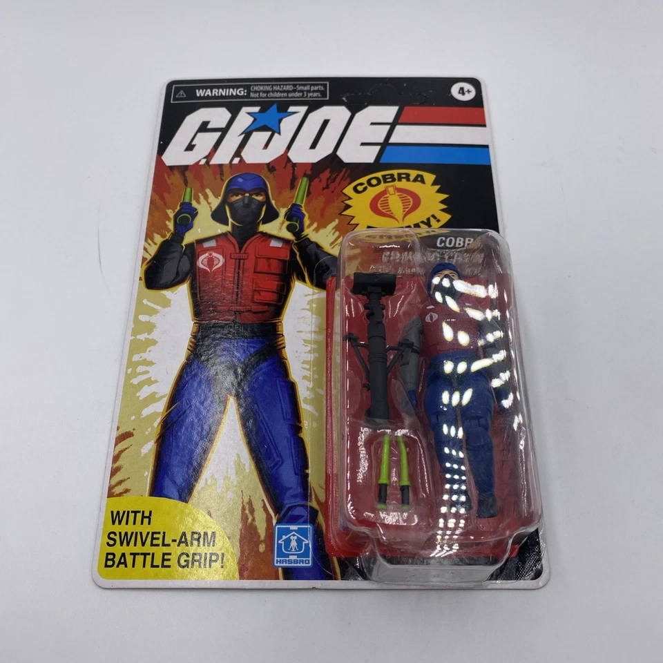 Nuevo sin perforar G.I. Figura de acción Joe Hasbro Haslab Cobra Ground Crew Foto 1 de 4