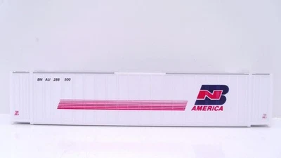 Walthers HO 48' Hi-Cube Smooth Side Burlington Northern America BN AU Container - Image 1 of 4