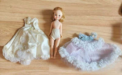 Muñeca Personaje Americano Vintage Años 50 Pequeña Betsy McCall 8" Cotillion 860 Novia Foto 1 de 4