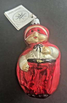 VTG 1994 ~Christopher Radko Trick or Treat Halloween Glass Ornament 4.5" RARE - Image 1 of 4
