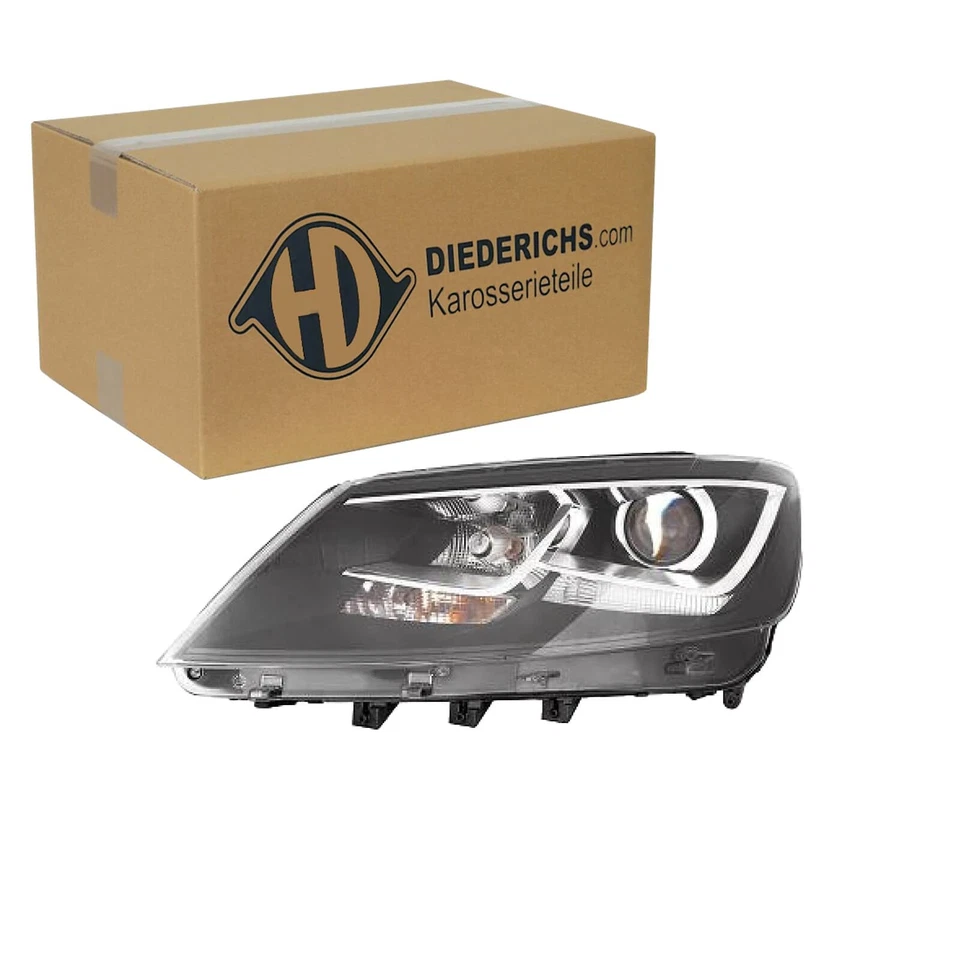 DIEDERICHS BI-XENON SCHEINWERFER LWR KURVENLICHT LINKS passend für SEAT ALHAMBRA - Bild 1 von 4