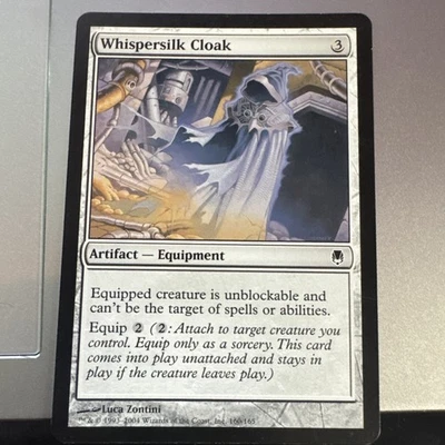 Whispersilk Cloak Darksteel Regular - Image 1 of 2