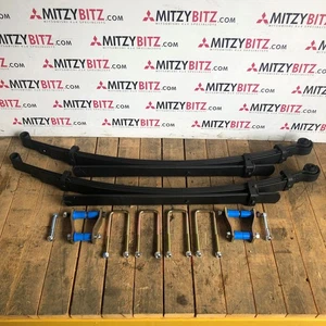 Rear Leaf Spring With Fitting Kit Pair for L200 KL1T Series 5 2.4 DiD - Picture 1 of 7
