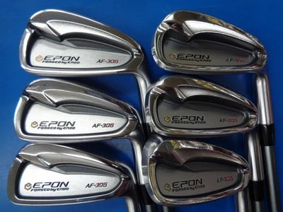Golf Iron Set EPON AF-306 MCI 80 (S) 6pcs 5-P JAPAN - Image 1 of 4