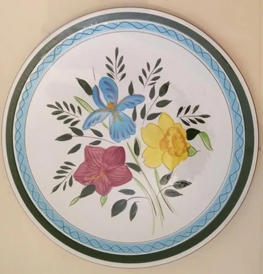 VINTAGE STANGL 10" DINNER PLATE "COUNTRY GARDEN" PATTERN - Image 1 of 2