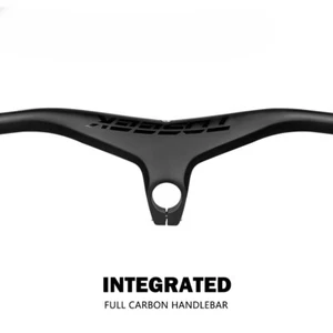 Manillar integrado de carbono para bicicleta MTB 28,6 mm -17 grados 660 ~ 80070/80/90/100 mm - Imagen 1 de 48