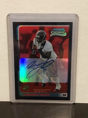 2003 Bowman Chrome #243 LaBrandon Toefield RC Rookie AUTO RED /10 SP SSP - Image 1 of 2