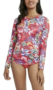 Protector contra erupciones estándar de manga larga Caribbean Joe para mujer talla L coral protección solar - Imagen 1 de 6