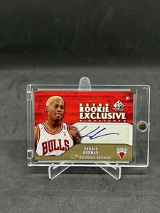 2009-10 SP Game Used Edition Retro Rookie Exclusives Dennis Rodman Auto /35 - Picture 1 of 2