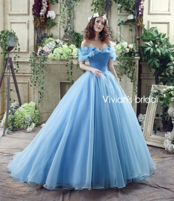 CENERENTOLA CINDERELLA PRINCIPESSA COSTUME VESTITO ABITO CARNEVALE COSPLAY NUOVO - Immagine 1 di 4