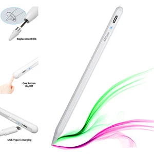 Fast Charge Active Pencil Stylus fr iPad/mini/Air/Pro 2018-2025 Touch Screen Pen - Picture 1 of 11