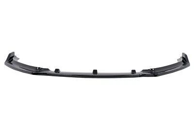 Frente Lip Spoiler Extensión para VW Polo 6R 6C Facelift 09-17 Negro brillante - Imagen 1 de 4