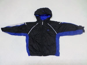 Starter Hooded Jacket Blue & Gray Spring Fall Boy's Size 5 - Picture 1 of 5