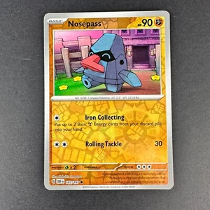 Reverse Holo Nosepass 107/197 Common Obsidian Flames Pokemon TCG - Picture 1 of 2