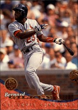 1994 Leaf St. Louis Cardinals Baseball Card #152 Bernard Gilkey