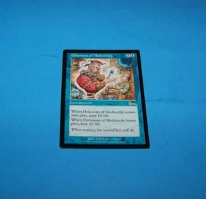 Magic The Gathering Urza's Legacy 1999 Rare Delusions Of Mediocrity - Picture 1 of 2