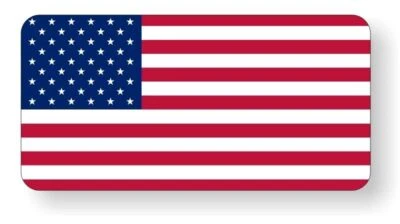 POPART American Flag Old Glory Hard Hat Sticker Decal