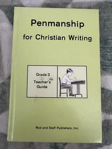 Rod and Staff Penmanship for Christian Writing —Teacher's Guide, Grade 3 - Picture 1 of 4