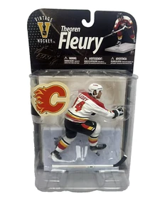 McFarlane NHL Legends Series 8 Calgary Flames: Theoren Fleury [White Jersey] - Picture 1 of 1